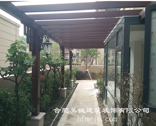 濱湖萬科藍(lán)山景觀廊架