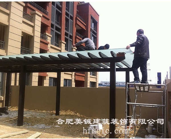 濱湖萬科藍(lán)山廊架