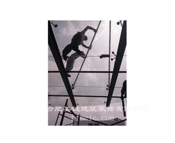 廬江華天城市產(chǎn)業(yè)園門頭雨棚