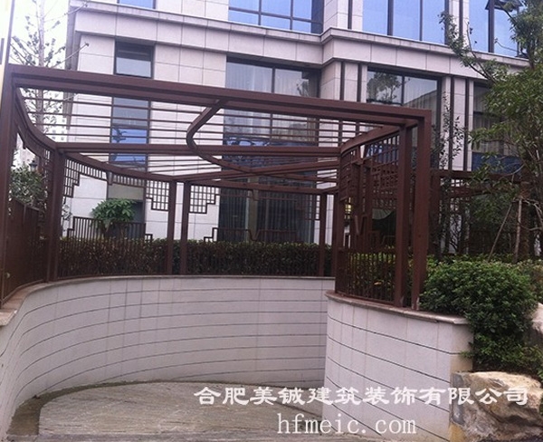 文一集團(tuán)地下車庫廊架