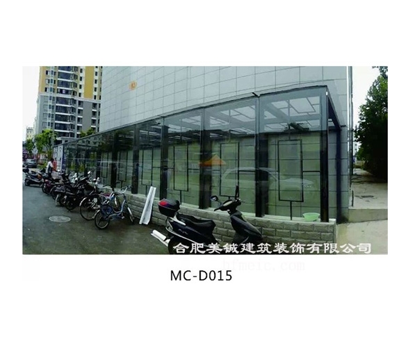 宿州城隍廟商住樓車庫雨棚完工