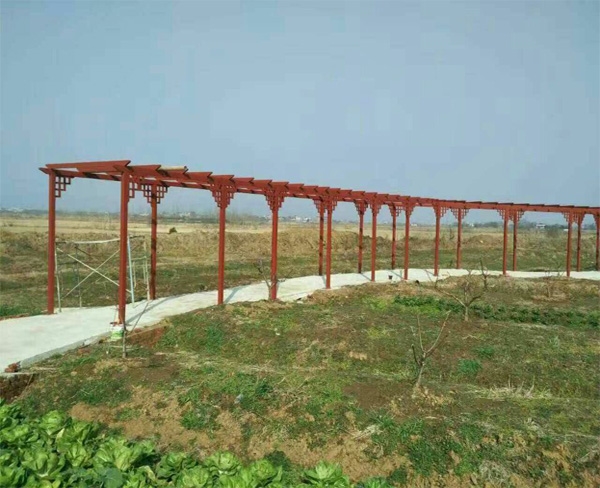 和縣景觀鋼結(jié)構(gòu)廊架