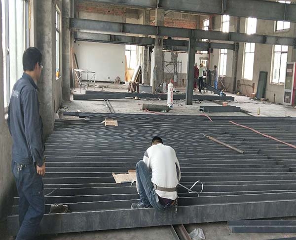 合肥少年宮潁上路分校500平方鋼混隔層